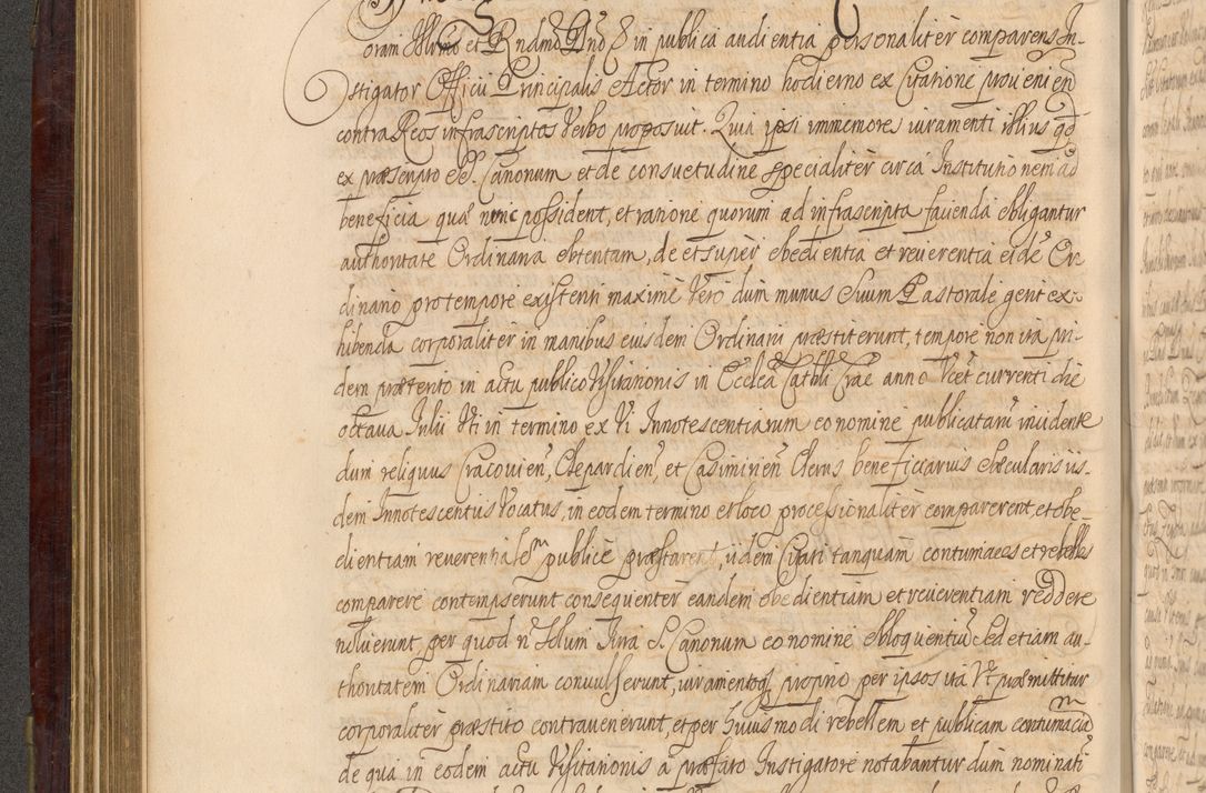 Zdjęcie nr 261 dla obiektu archiwalnego: Acta actorum episcopalium R. D. Andreae Trzebicki ab anno 1670 ad annum 1675 mensem Martinum acticatorum Volumen V