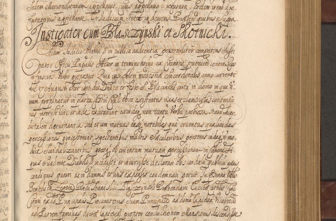 Zdjęcie nr 254 dla obiektu archiwalnego: Acta actorum episcopalium R. D. Andreae Trzebicki ab anno 1670 ad annum 1675 mensem Martinum acticatorum Volumen V