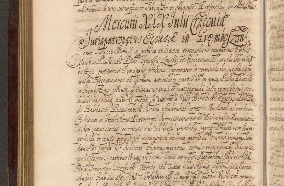 Zdjęcie nr 241 dla obiektu archiwalnego: Acta actorum episcopalium R. D. Andreae Trzebicki ab anno 1670 ad annum 1675 mensem Martinum acticatorum Volumen V