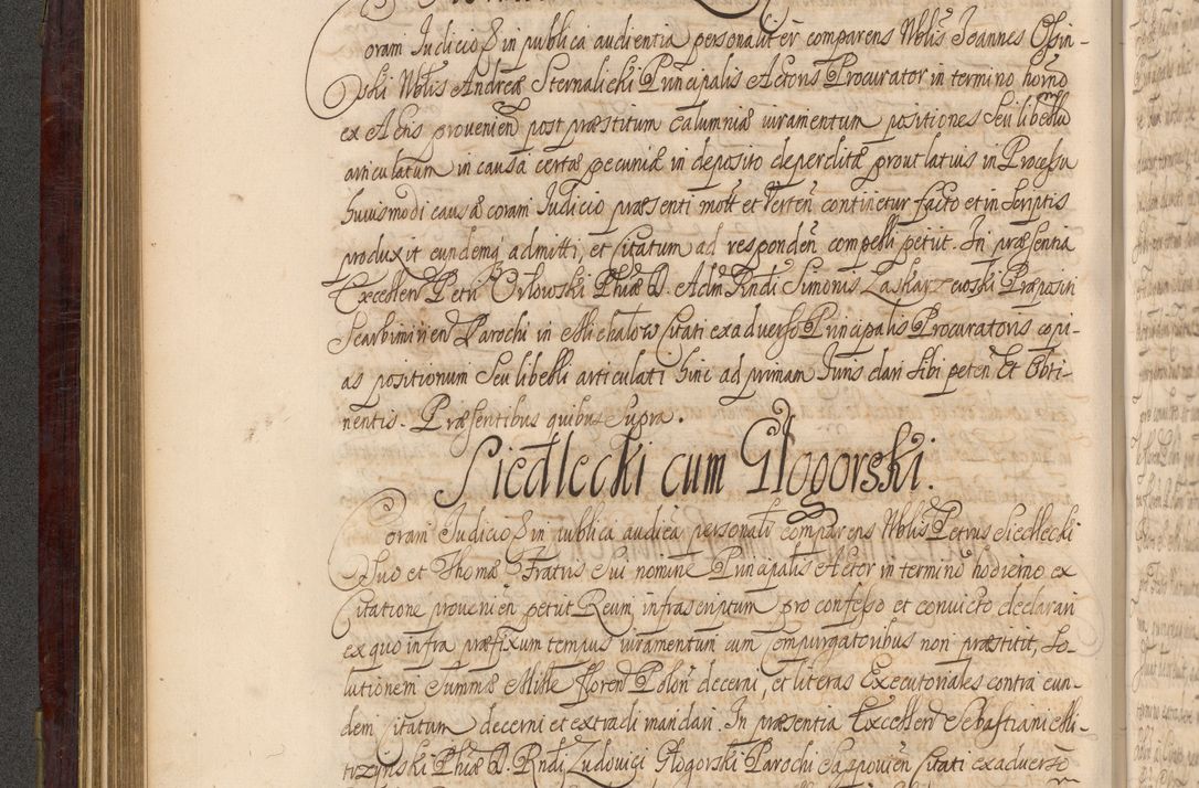 Zdjęcie nr 219 dla obiektu archiwalnego: Acta actorum episcopalium R. D. Andreae Trzebicki ab anno 1670 ad annum 1675 mensem Martinum acticatorum Volumen V