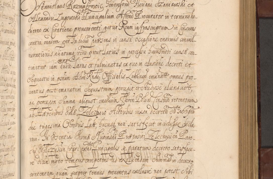 Zdjęcie nr 542 dla obiektu archiwalnego: Acta actorum episcopalium R. D. Andreae Trzebicki ab anno 1670 ad annum 1675 mensem Martinum acticatorum Volumen V