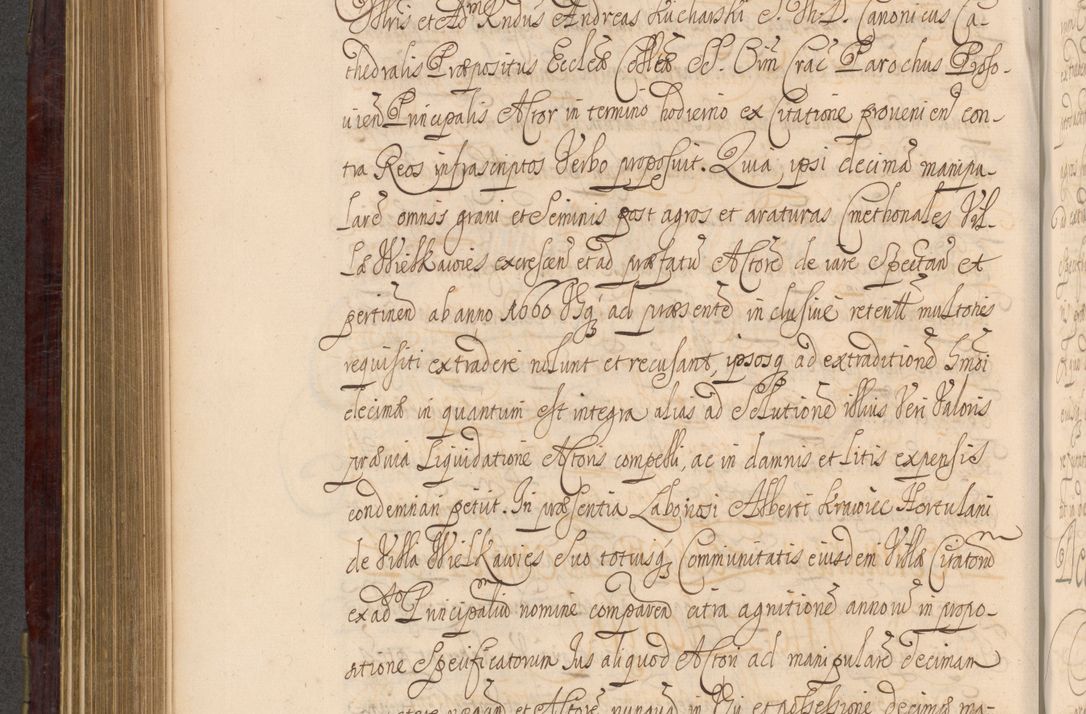 Zdjęcie nr 547 dla obiektu archiwalnego: Acta actorum episcopalium R. D. Andreae Trzebicki ab anno 1670 ad annum 1675 mensem Martinum acticatorum Volumen V