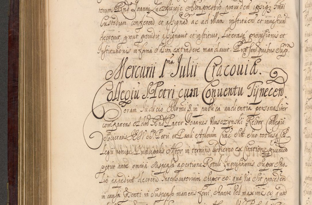 Zdjęcie nr 545 dla obiektu archiwalnego: Acta actorum episcopalium R. D. Andreae Trzebicki ab anno 1670 ad annum 1675 mensem Martinum acticatorum Volumen V
