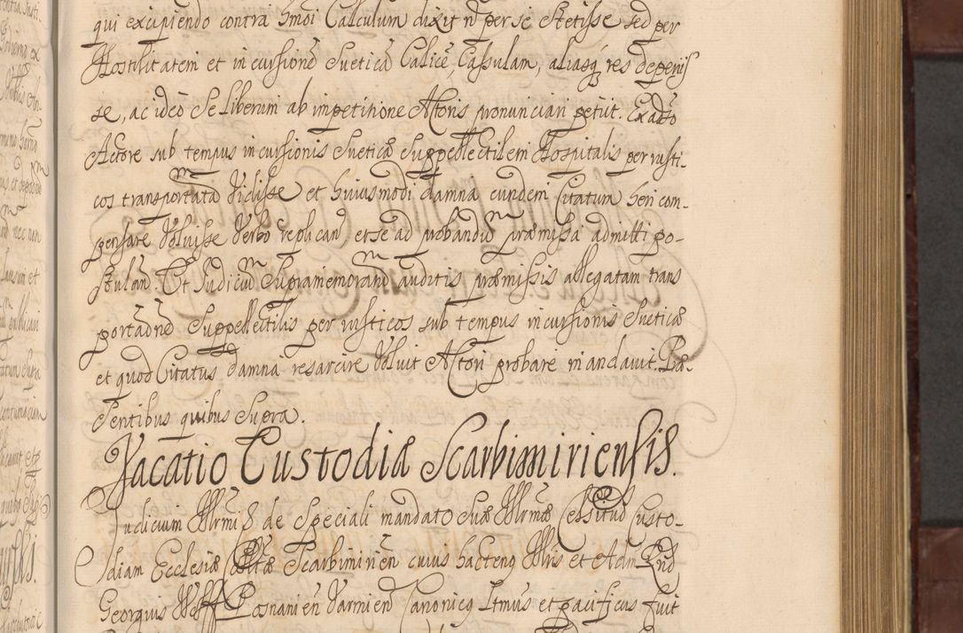 Zdjęcie nr 544 dla obiektu archiwalnego: Acta actorum episcopalium R. D. Andreae Trzebicki ab anno 1670 ad annum 1675 mensem Martinum acticatorum Volumen V