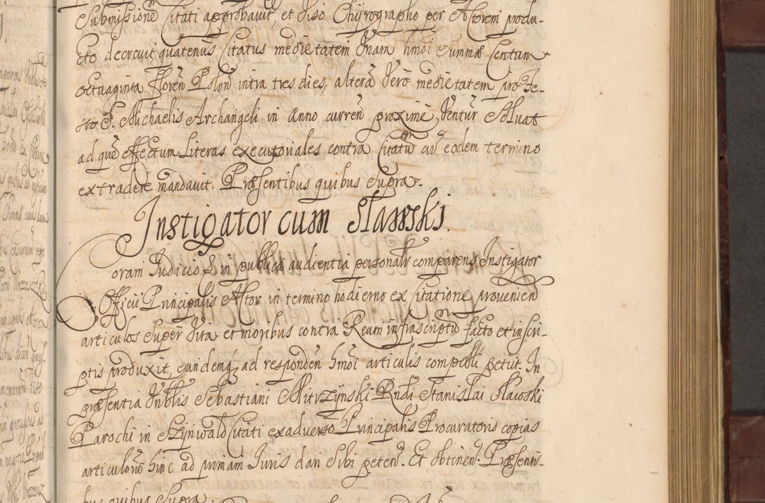 Zdjęcie nr 534 dla obiektu archiwalnego: Acta actorum episcopalium R. D. Andreae Trzebicki ab anno 1670 ad annum 1675 mensem Martinum acticatorum Volumen V