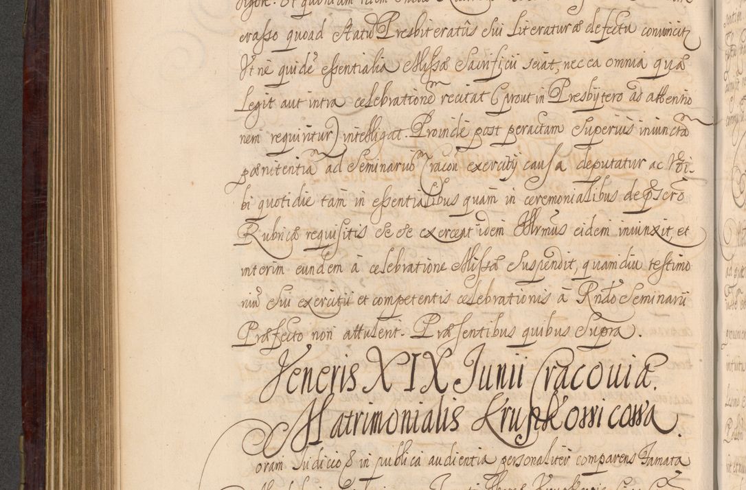 Zdjęcie nr 521 dla obiektu archiwalnego: Acta actorum episcopalium R. D. Andreae Trzebicki ab anno 1670 ad annum 1675 mensem Martinum acticatorum Volumen V