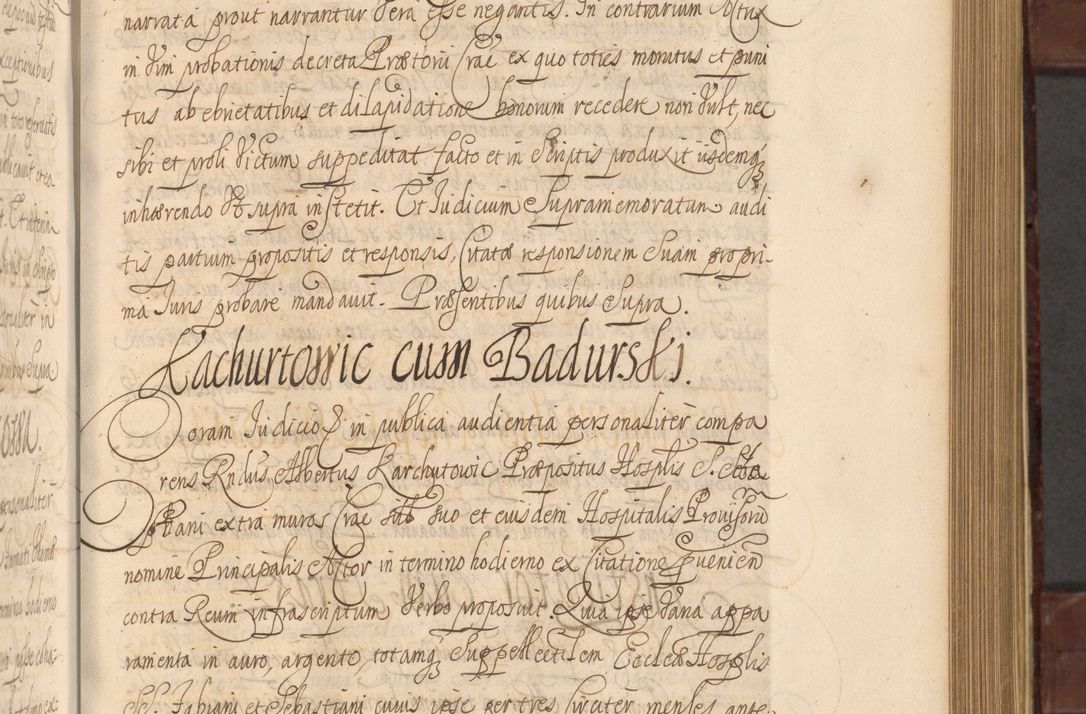 Zdjęcie nr 516 dla obiektu archiwalnego: Acta actorum episcopalium R. D. Andreae Trzebicki ab anno 1670 ad annum 1675 mensem Martinum acticatorum Volumen V