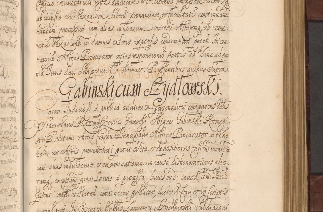 Zdjęcie nr 508 dla obiektu archiwalnego: Acta actorum episcopalium R. D. Andreae Trzebicki ab anno 1670 ad annum 1675 mensem Martinum acticatorum Volumen V
