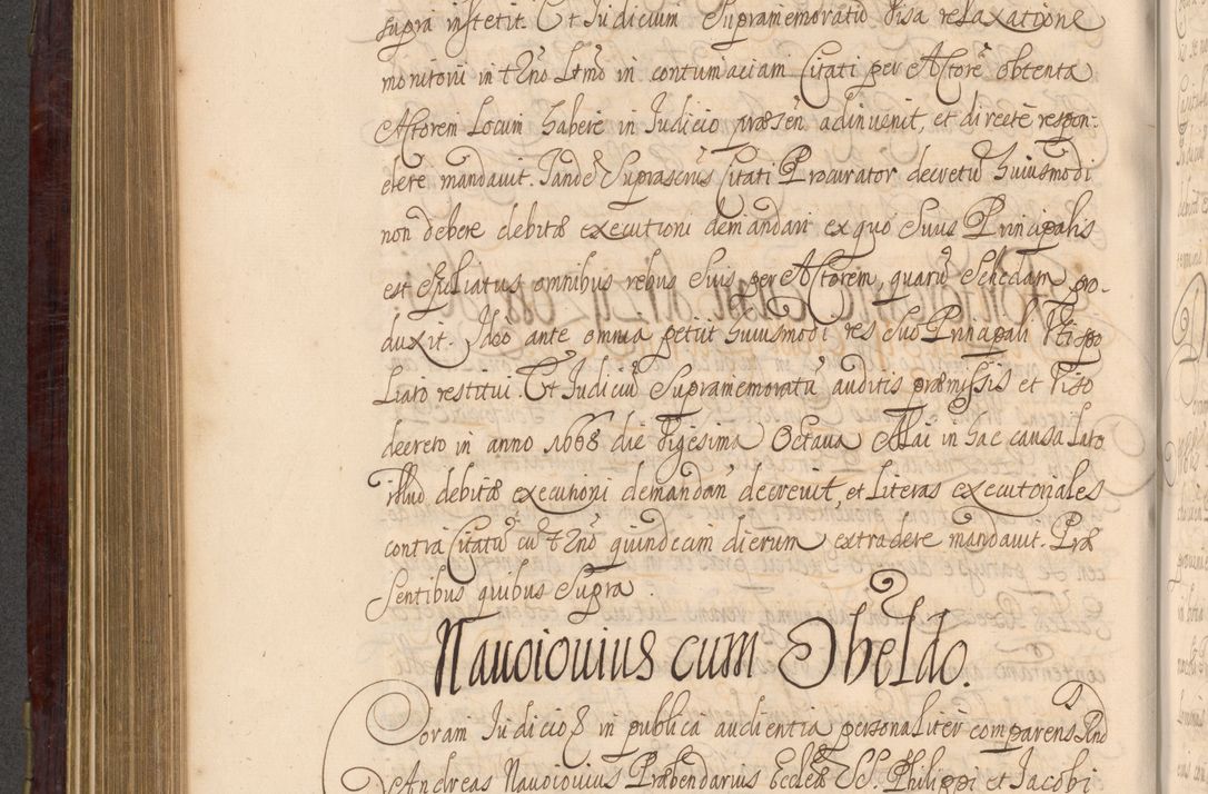 Zdjęcie nr 503 dla obiektu archiwalnego: Acta actorum episcopalium R. D. Andreae Trzebicki ab anno 1670 ad annum 1675 mensem Martinum acticatorum Volumen V