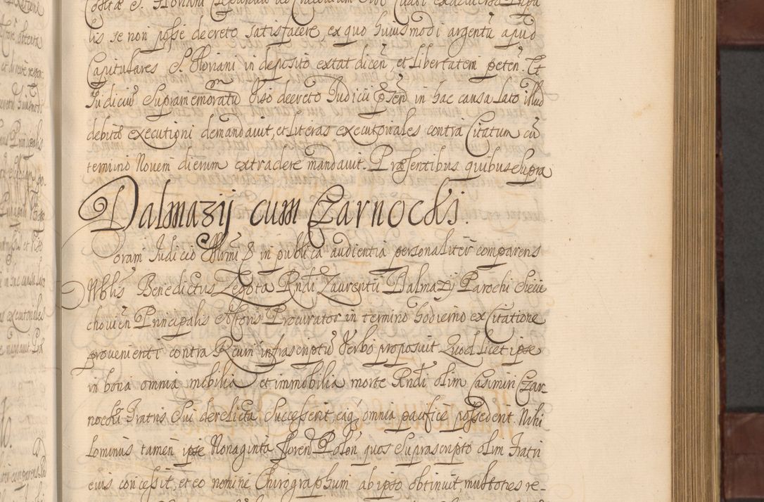 Zdjęcie nr 504 dla obiektu archiwalnego: Acta actorum episcopalium R. D. Andreae Trzebicki ab anno 1670 ad annum 1675 mensem Martinum acticatorum Volumen V