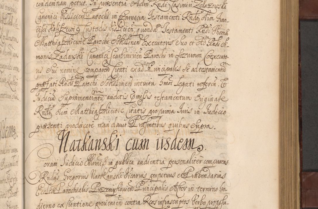 Zdjęcie nr 488 dla obiektu archiwalnego: Acta actorum episcopalium R. D. Andreae Trzebicki ab anno 1670 ad annum 1675 mensem Martinum acticatorum Volumen V