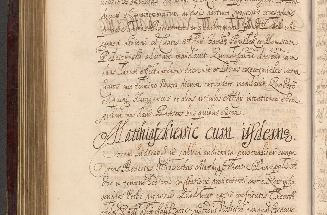 Zdjęcie nr 487 dla obiektu archiwalnego: Acta actorum episcopalium R. D. Andreae Trzebicki ab anno 1670 ad annum 1675 mensem Martinum acticatorum Volumen V