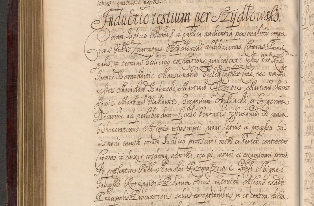 Zdjęcie nr 485 dla obiektu archiwalnego: Acta actorum episcopalium R. D. Andreae Trzebicki ab anno 1670 ad annum 1675 mensem Martinum acticatorum Volumen V