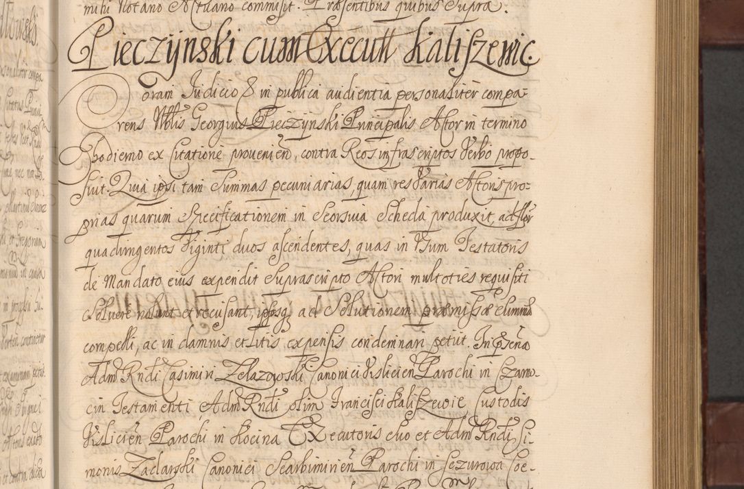 Zdjęcie nr 486 dla obiektu archiwalnego: Acta actorum episcopalium R. D. Andreae Trzebicki ab anno 1670 ad annum 1675 mensem Martinum acticatorum Volumen V