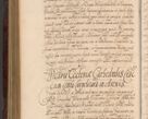 Zdjęcie nr 465 dla obiektu archiwalnego: Acta actorum episcopalium R. D. Andreae Trzebicki ab anno 1670 ad annum 1675 mensem Martinum acticatorum Volumen V