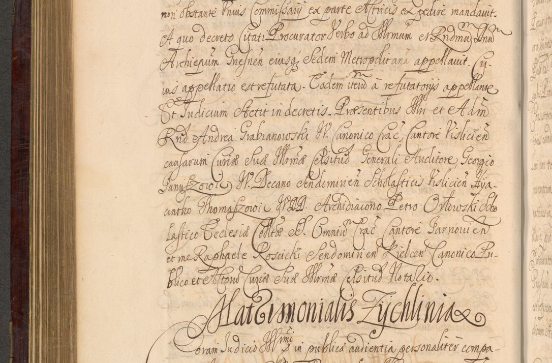 Zdjęcie nr 455 dla obiektu archiwalnego: Acta actorum episcopalium R. D. Andreae Trzebicki ab anno 1670 ad annum 1675 mensem Martinum acticatorum Volumen V