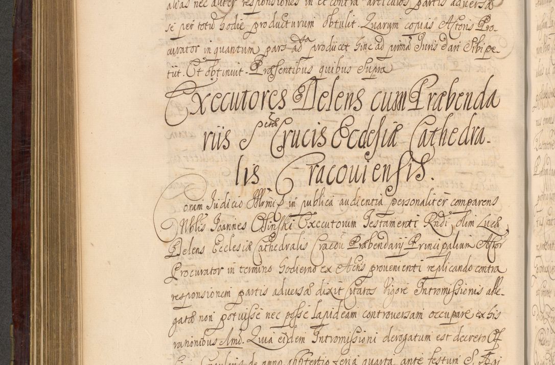Zdjęcie nr 449 dla obiektu archiwalnego: Acta actorum episcopalium R. D. Andreae Trzebicki ab anno 1670 ad annum 1675 mensem Martinum acticatorum Volumen V