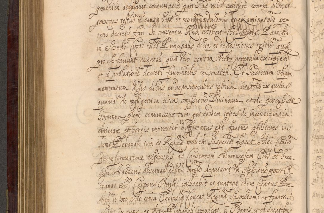 Zdjęcie nr 447 dla obiektu archiwalnego: Acta actorum episcopalium R. D. Andreae Trzebicki ab anno 1670 ad annum 1675 mensem Martinum acticatorum Volumen V