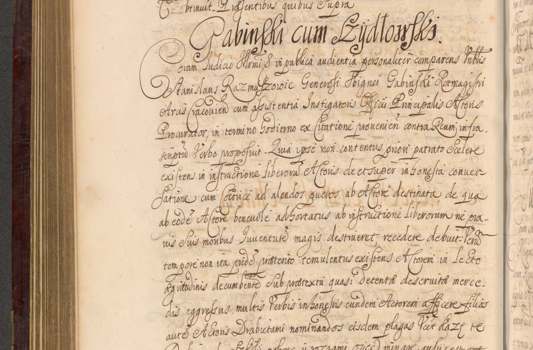 Zdjęcie nr 441 dla obiektu archiwalnego: Acta actorum episcopalium R. D. Andreae Trzebicki ab anno 1670 ad annum 1675 mensem Martinum acticatorum Volumen V