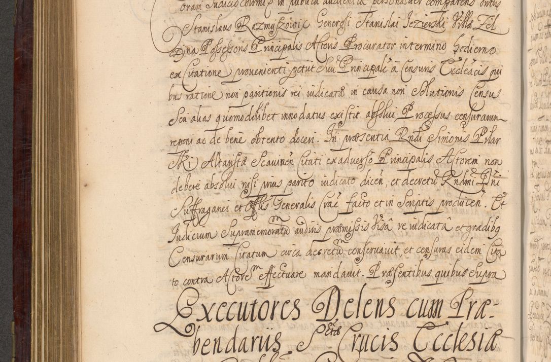 Zdjęcie nr 439 dla obiektu archiwalnego: Acta actorum episcopalium R. D. Andreae Trzebicki ab anno 1670 ad annum 1675 mensem Martinum acticatorum Volumen V