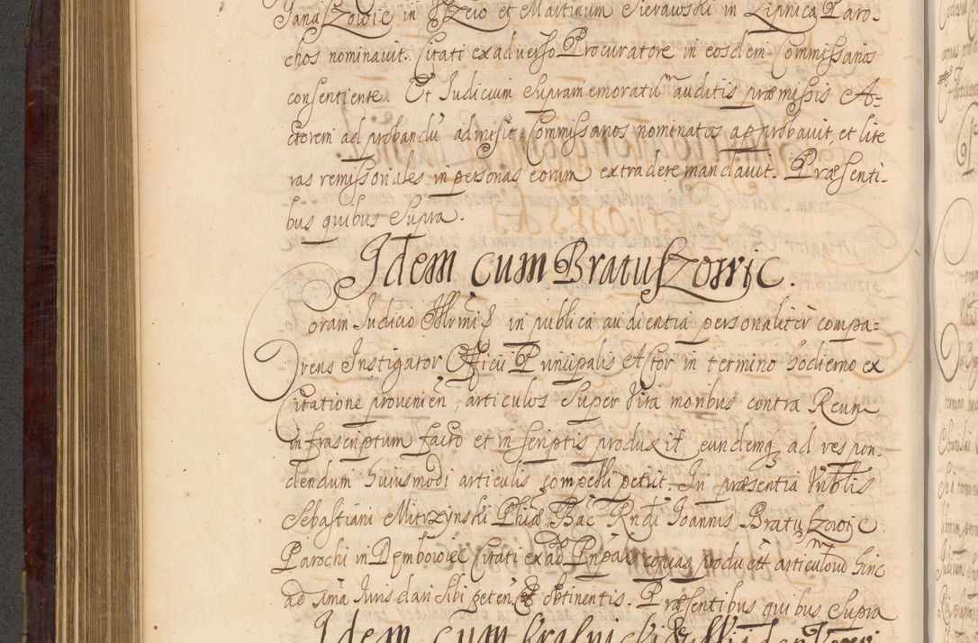 Zdjęcie nr 435 dla obiektu archiwalnego: Acta actorum episcopalium R. D. Andreae Trzebicki ab anno 1670 ad annum 1675 mensem Martinum acticatorum Volumen V