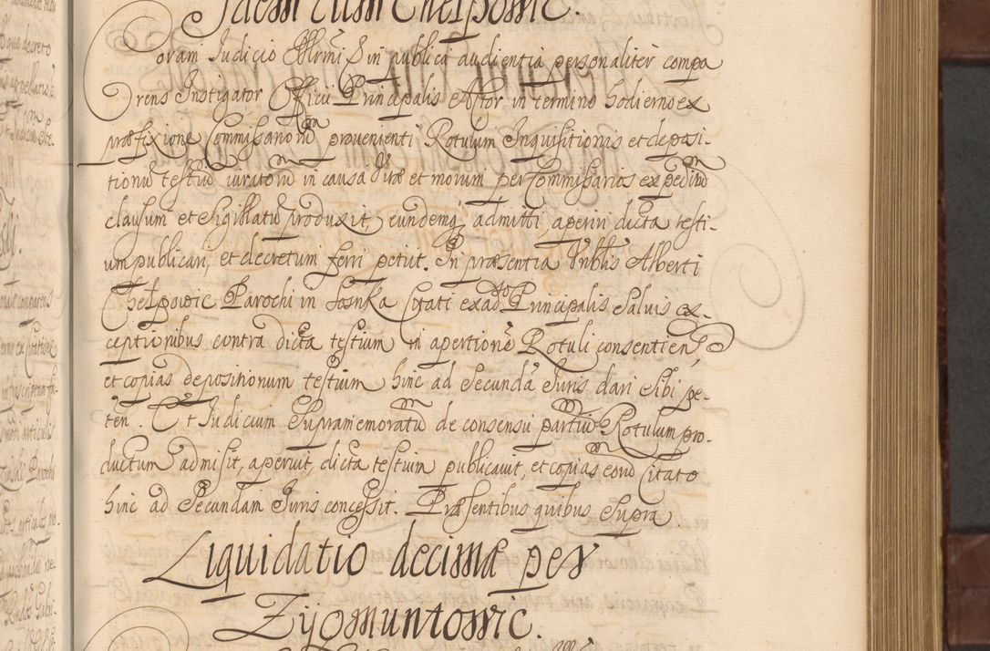Zdjęcie nr 430 dla obiektu archiwalnego: Acta actorum episcopalium R. D. Andreae Trzebicki ab anno 1670 ad annum 1675 mensem Martinum acticatorum Volumen V