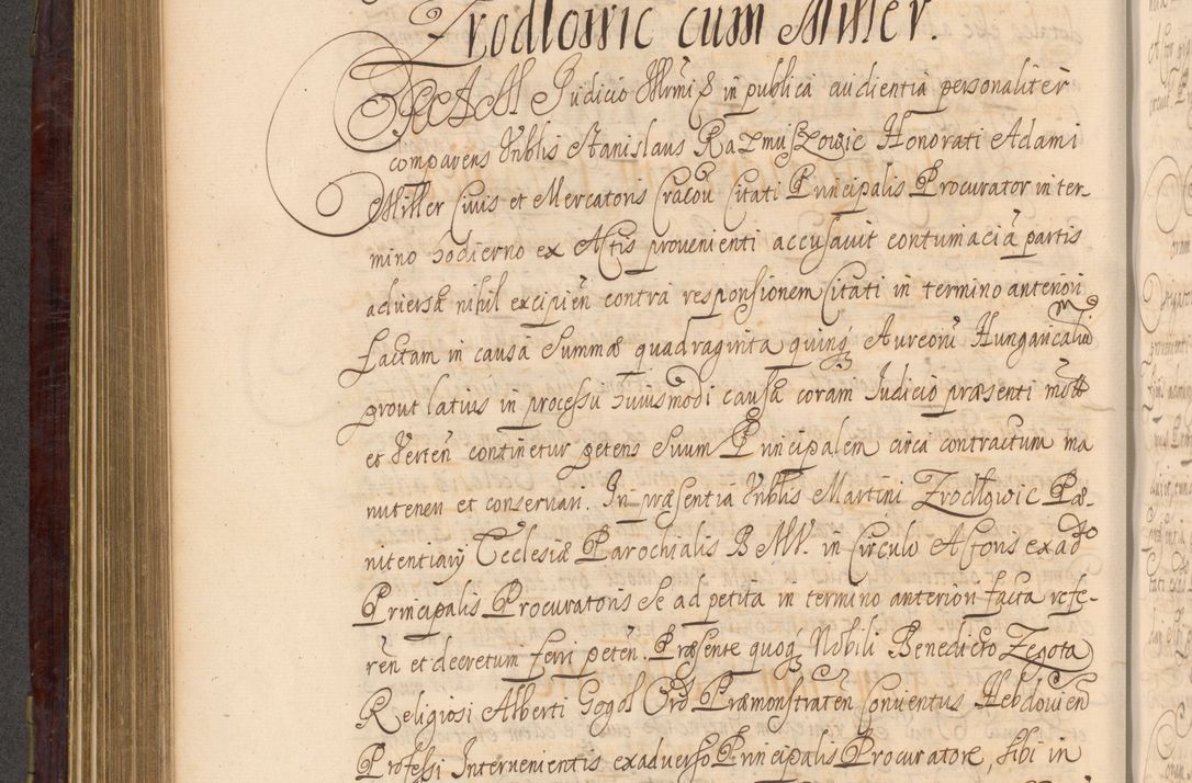 Zdjęcie nr 433 dla obiektu archiwalnego: Acta actorum episcopalium R. D. Andreae Trzebicki ab anno 1670 ad annum 1675 mensem Martinum acticatorum Volumen V