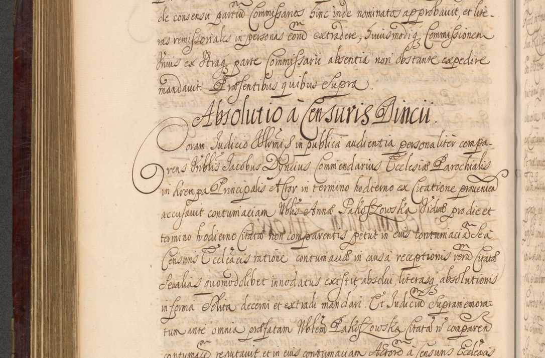 Zdjęcie nr 421 dla obiektu archiwalnego: Acta actorum episcopalium R. D. Andreae Trzebicki ab anno 1670 ad annum 1675 mensem Martinum acticatorum Volumen V