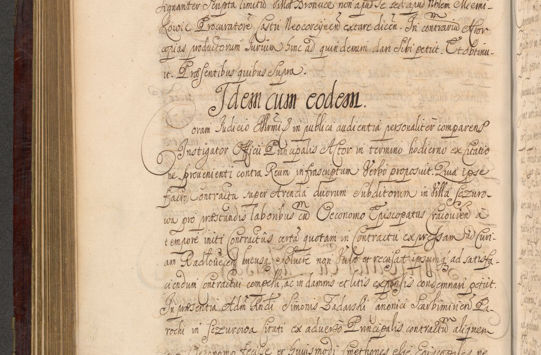 Zdjęcie nr 413 dla obiektu archiwalnego: Acta actorum episcopalium R. D. Andreae Trzebicki ab anno 1670 ad annum 1675 mensem Martinum acticatorum Volumen V