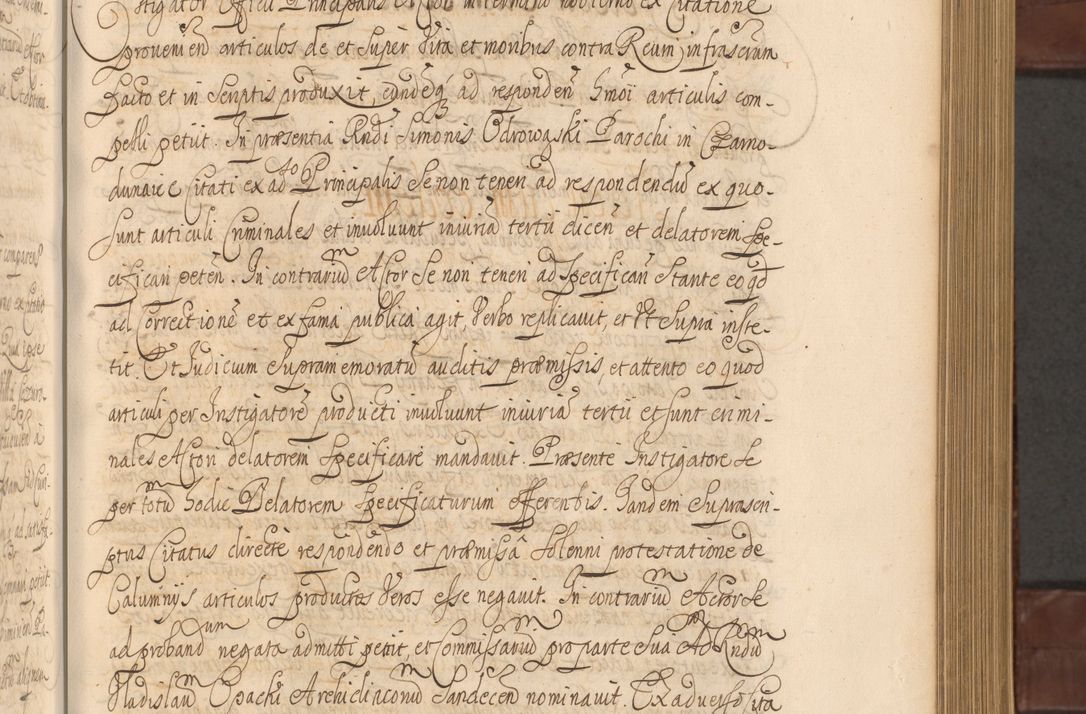 Zdjęcie nr 414 dla obiektu archiwalnego: Acta actorum episcopalium R. D. Andreae Trzebicki ab anno 1670 ad annum 1675 mensem Martinum acticatorum Volumen V