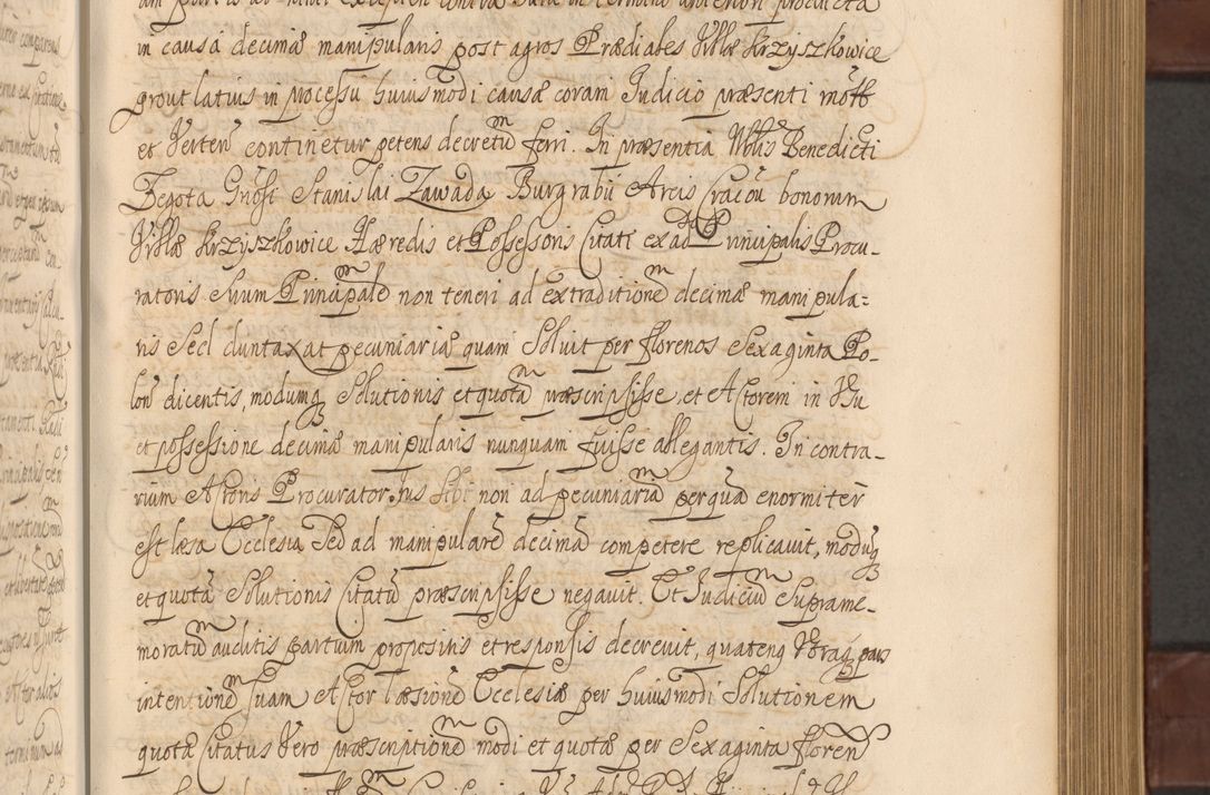 Zdjęcie nr 416 dla obiektu archiwalnego: Acta actorum episcopalium R. D. Andreae Trzebicki ab anno 1670 ad annum 1675 mensem Martinum acticatorum Volumen V