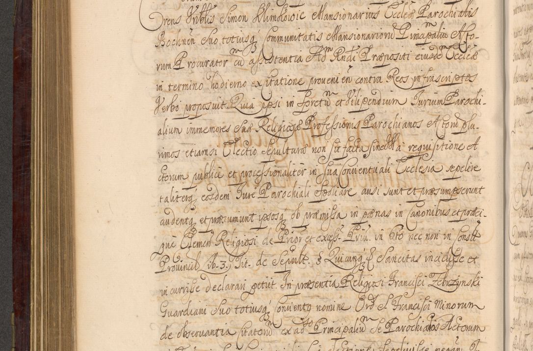 Zdjęcie nr 417 dla obiektu archiwalnego: Acta actorum episcopalium R. D. Andreae Trzebicki ab anno 1670 ad annum 1675 mensem Martinum acticatorum Volumen V