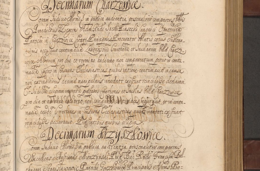 Zdjęcie nr 410 dla obiektu archiwalnego: Acta actorum episcopalium R. D. Andreae Trzebicki ab anno 1670 ad annum 1675 mensem Martinum acticatorum Volumen V