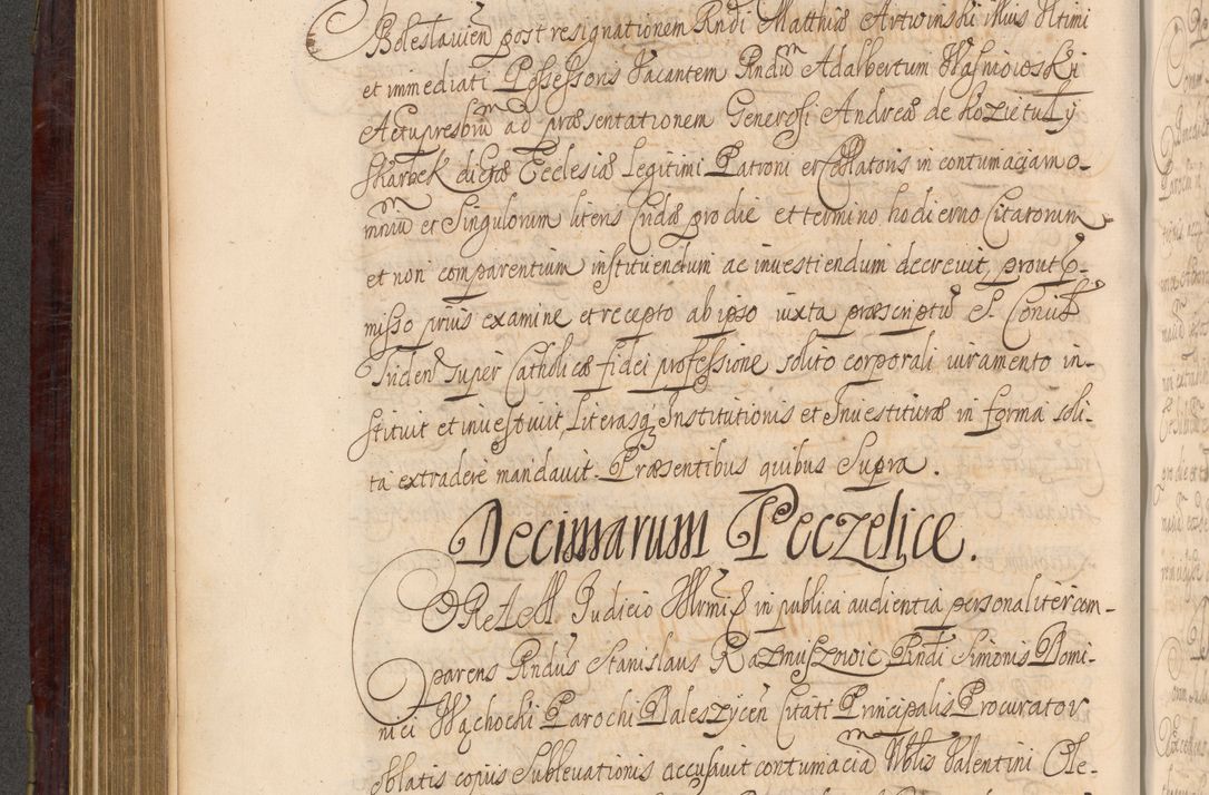 Zdjęcie nr 409 dla obiektu archiwalnego: Acta actorum episcopalium R. D. Andreae Trzebicki ab anno 1670 ad annum 1675 mensem Martinum acticatorum Volumen V