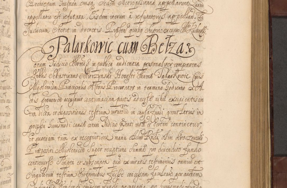 Zdjęcie nr 550 dla obiektu archiwalnego: Acta actorum episcopalium R. D. Andreae Trzebicki ab anno 1670 ad annum 1675 mensem Martinum acticatorum Volumen V