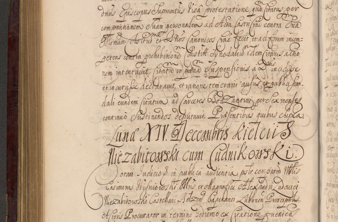 Zdjęcie nr 741 dla obiektu archiwalnego: Acta actorum episcopalium R. D. Andreae Trzebicki ab anno 1670 ad annum 1675 mensem Martinum acticatorum Volumen V