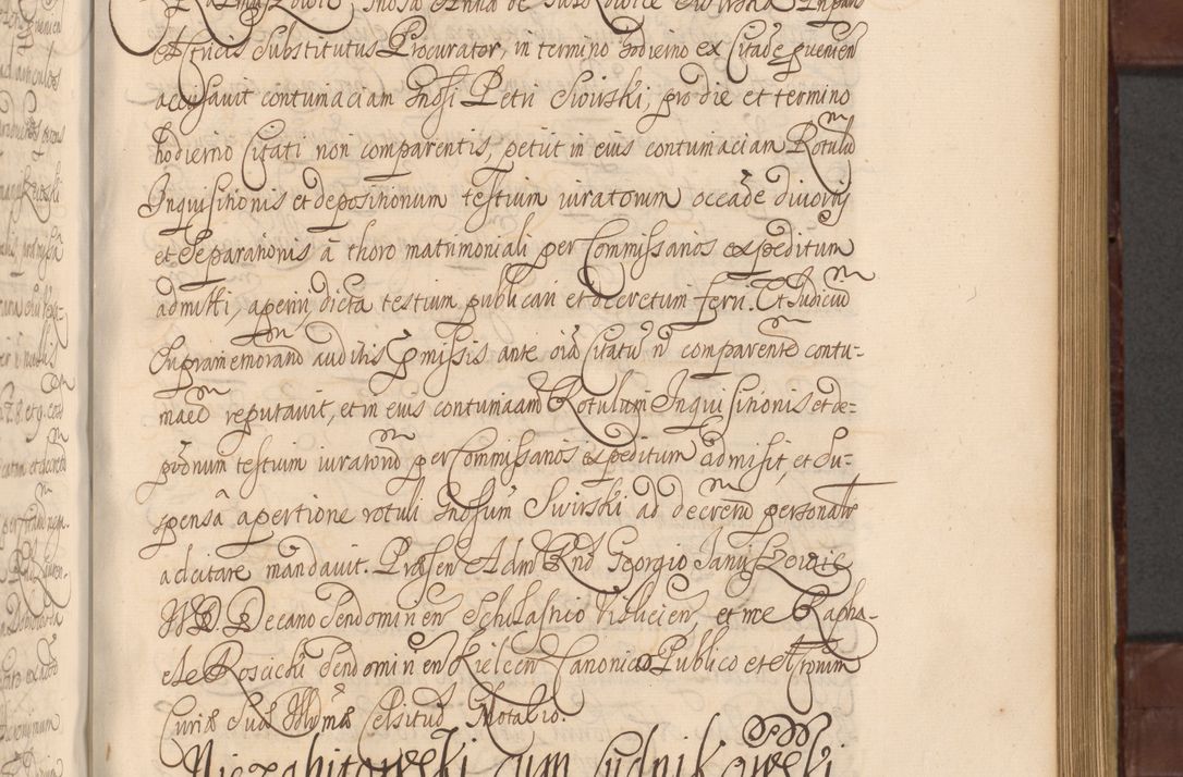 Zdjęcie nr 736 dla obiektu archiwalnego: Acta actorum episcopalium R. D. Andreae Trzebicki ab anno 1670 ad annum 1675 mensem Martinum acticatorum Volumen V