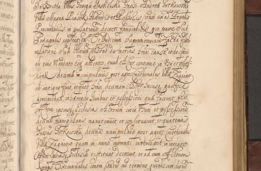 Zdjęcie nr 734 dla obiektu archiwalnego: Acta actorum episcopalium R. D. Andreae Trzebicki ab anno 1670 ad annum 1675 mensem Martinum acticatorum Volumen V