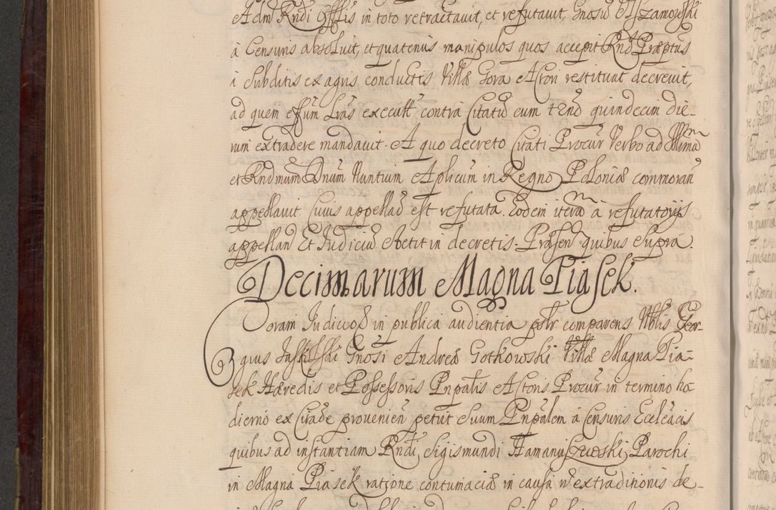 Zdjęcie nr 729 dla obiektu archiwalnego: Acta actorum episcopalium R. D. Andreae Trzebicki ab anno 1670 ad annum 1675 mensem Martinum acticatorum Volumen V