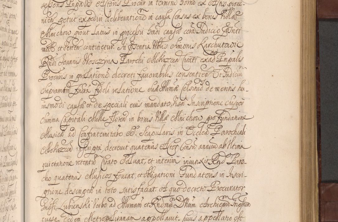 Zdjęcie nr 726 dla obiektu archiwalnego: Acta actorum episcopalium R. D. Andreae Trzebicki ab anno 1670 ad annum 1675 mensem Martinum acticatorum Volumen V