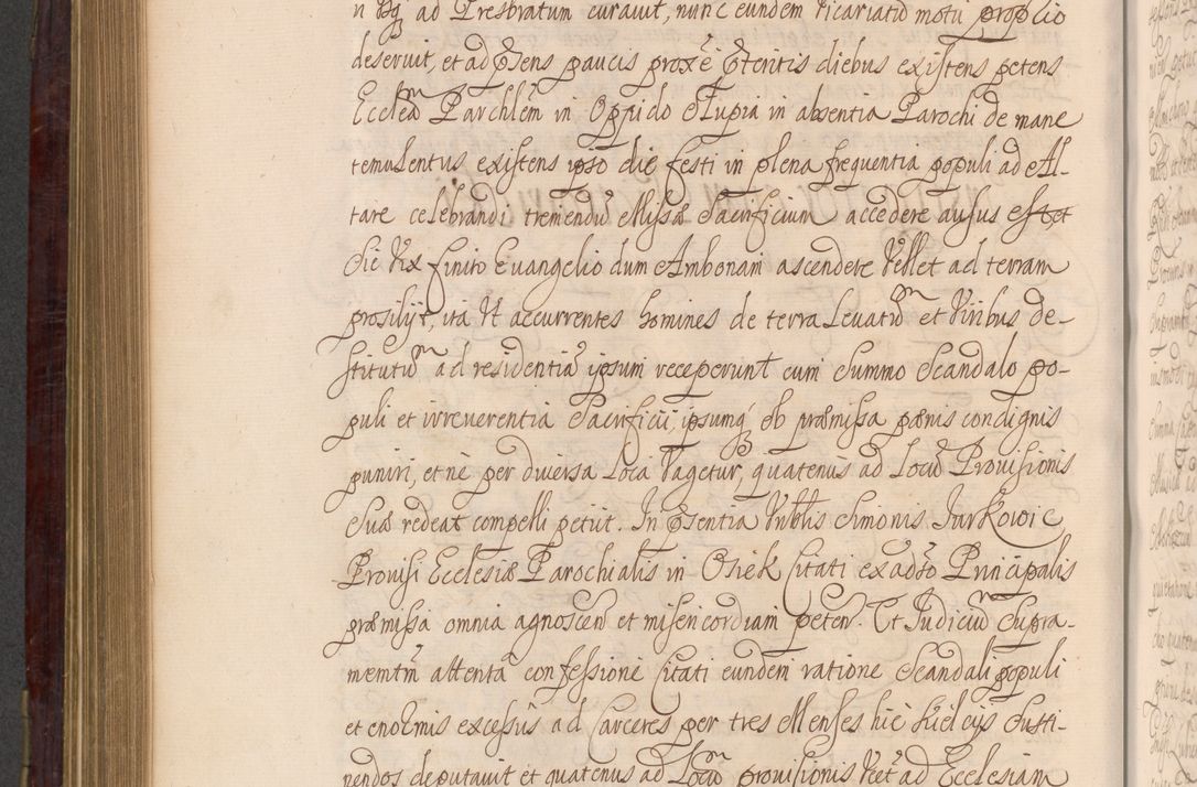 Zdjęcie nr 725 dla obiektu archiwalnego: Acta actorum episcopalium R. D. Andreae Trzebicki ab anno 1670 ad annum 1675 mensem Martinum acticatorum Volumen V
