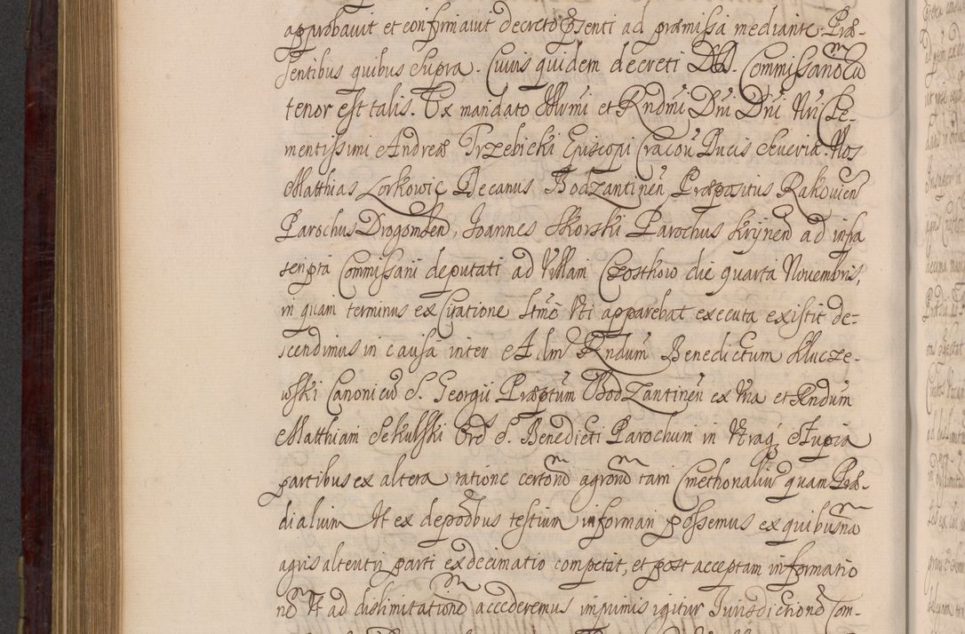Zdjęcie nr 721 dla obiektu archiwalnego: Acta actorum episcopalium R. D. Andreae Trzebicki ab anno 1670 ad annum 1675 mensem Martinum acticatorum Volumen V