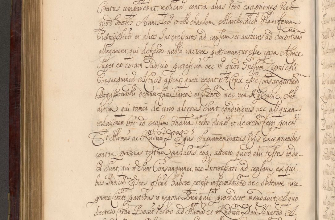 Zdjęcie nr 709 dla obiektu archiwalnego: Acta actorum episcopalium R. D. Andreae Trzebicki ab anno 1670 ad annum 1675 mensem Martinum acticatorum Volumen V