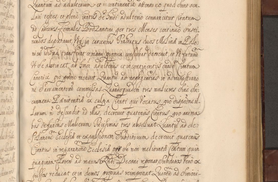 Zdjęcie nr 706 dla obiektu archiwalnego: Acta actorum episcopalium R. D. Andreae Trzebicki ab anno 1670 ad annum 1675 mensem Martinum acticatorum Volumen V