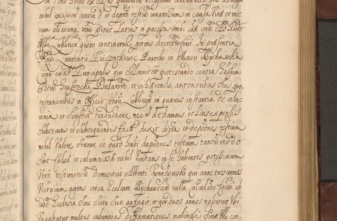 Zdjęcie nr 704 dla obiektu archiwalnego: Acta actorum episcopalium R. D. Andreae Trzebicki ab anno 1670 ad annum 1675 mensem Martinum acticatorum Volumen V