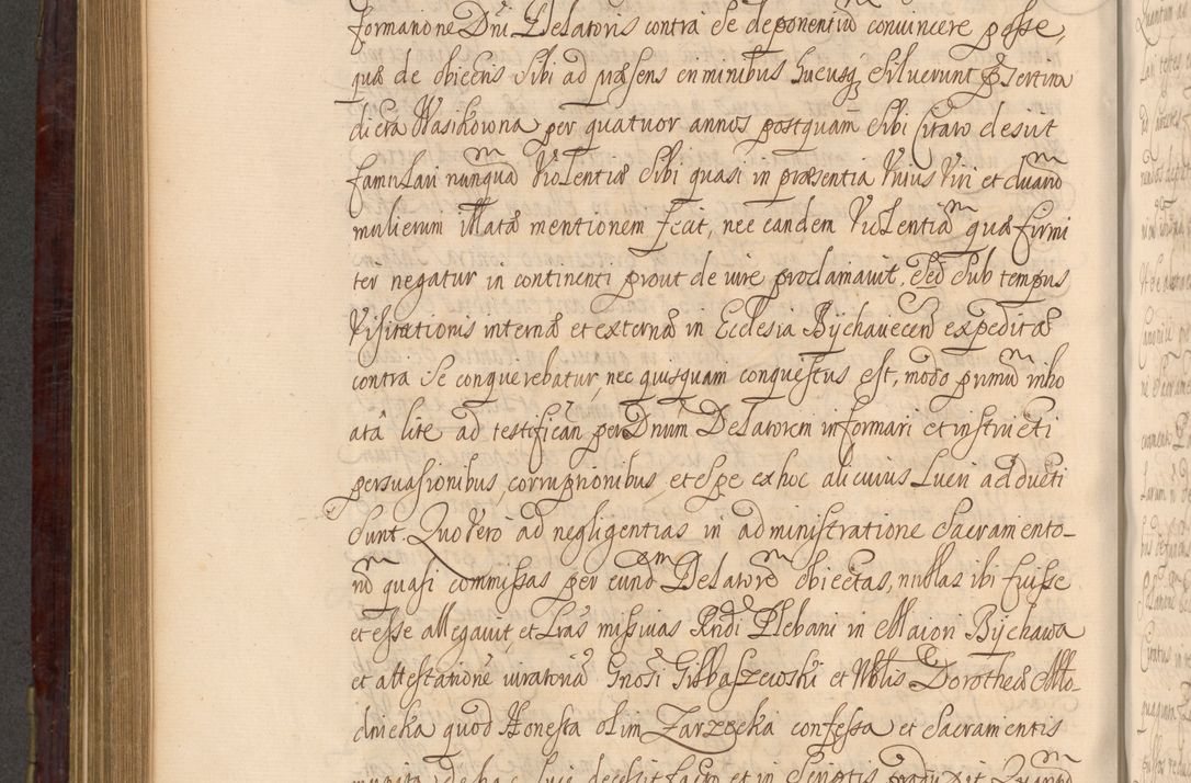 Zdjęcie nr 705 dla obiektu archiwalnego: Acta actorum episcopalium R. D. Andreae Trzebicki ab anno 1670 ad annum 1675 mensem Martinum acticatorum Volumen V
