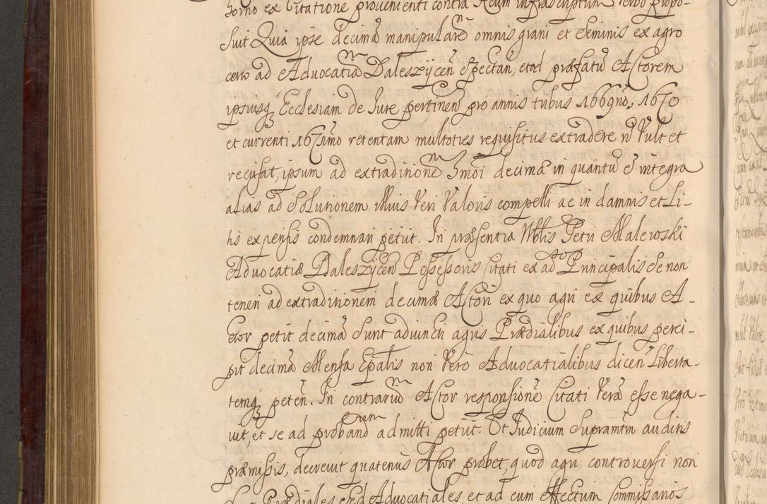 Zdjęcie nr 703 dla obiektu archiwalnego: Acta actorum episcopalium R. D. Andreae Trzebicki ab anno 1670 ad annum 1675 mensem Martinum acticatorum Volumen V