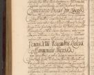 Zdjęcie nr 701 dla obiektu archiwalnego: Acta actorum episcopalium R. D. Andreae Trzebicki ab anno 1670 ad annum 1675 mensem Martinum acticatorum Volumen V