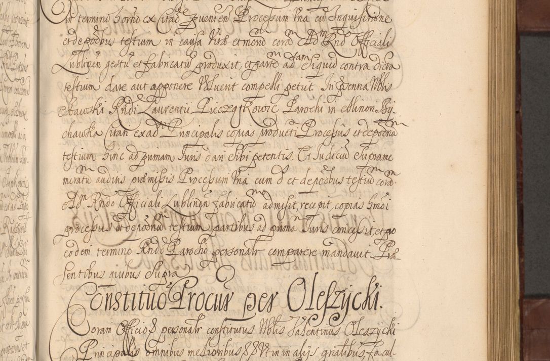 Zdjęcie nr 700 dla obiektu archiwalnego: Acta actorum episcopalium R. D. Andreae Trzebicki ab anno 1670 ad annum 1675 mensem Martinum acticatorum Volumen V