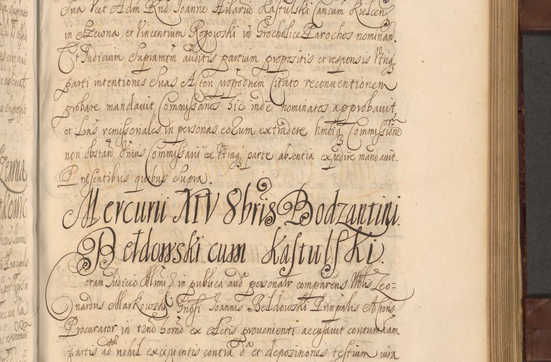 Zdjęcie nr 688 dla obiektu archiwalnego: Acta actorum episcopalium R. D. Andreae Trzebicki ab anno 1670 ad annum 1675 mensem Martinum acticatorum Volumen V